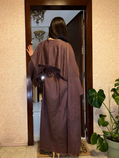 ABAYA JEBLIA foul marron